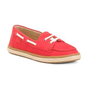 VIONIC Leather Bay Comfort Boat Shoes